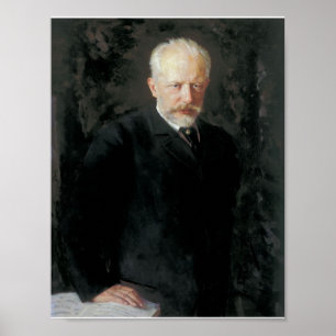 Tchaikovsky Portrait Poster