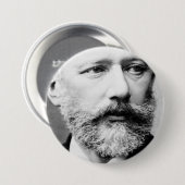Tchaikovsky Ronde Button 7,6 Cm (Voorkant /achterkant)