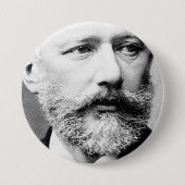 Tchaikovsky Ronde Button 7,6 Cm (Voorkant)