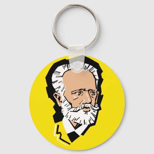 Tchaikovsky Sleutelhanger (Voorkant)