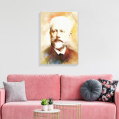 Tchaikovsky sur toile - Aquarelle (Insitu(Salon))