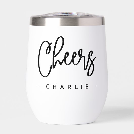 Tchéers écriture moderne nom personnalisé (Avant)