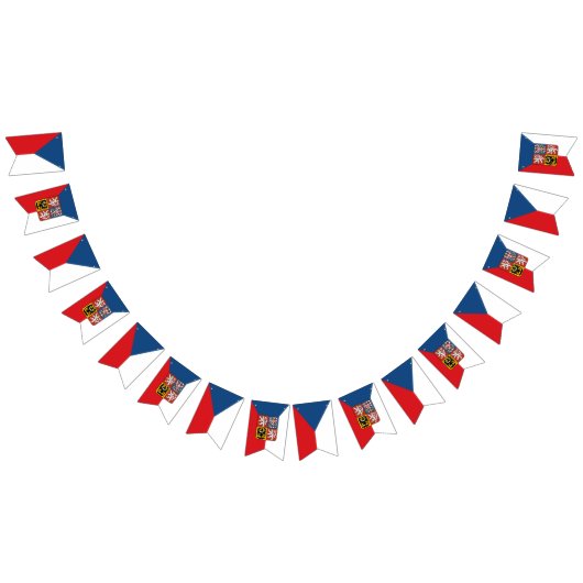 Tchèque Drapeau, Tchéquie, Bannières Emblem /Maria (Tout)