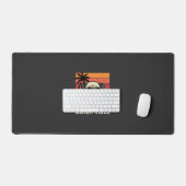 Tchiens de Pug ambiance de plage Coucher de soleil (Clavier et souris)