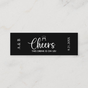 Tchin Boisson Offerte Carte de Boisson Ticket Cade