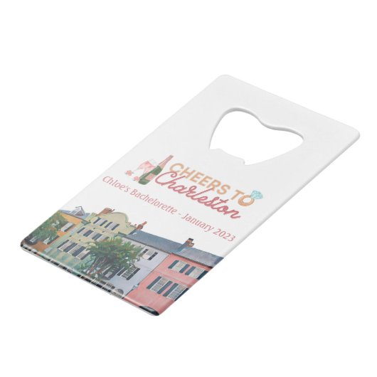 "Tchin-tchin Charleston" Ouvre-bouteille de soirée (Devant Angle)