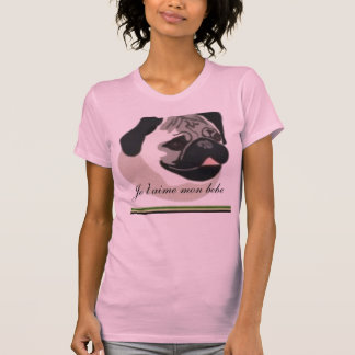 tclip2, Je t aime mon bebe - Gepersonaliseerd T-shirt