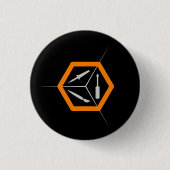 TCMS Button - Klein - Donker (Voorkant)