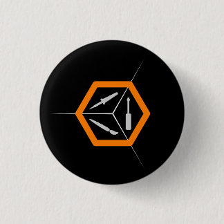 TCMS Button - Klein - Donker