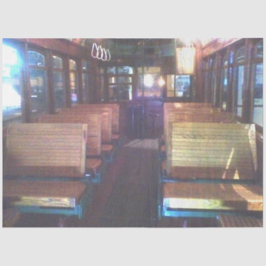 TCR-kaart in uiterst groot weefselpapier Tissuepapier (Voorkant)