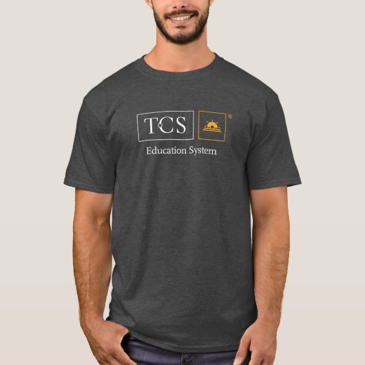TCS Education System Mannen T-Shirt (Voorkant)