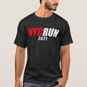 TCS New York Marathon run 2021 Marathon Runner T-shirt
