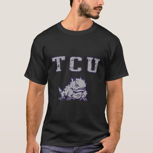 TCU Gehoornde kikkers Crackup T-shirt (Voorkant)