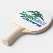 TCU Ping-Pong Paddle Tafeltennisbatje (Voorkant Gekanteld)