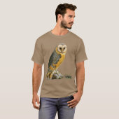 TCWC - Barn Owl met Logo T-shirt (Voorkant volledig)
