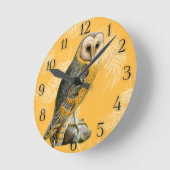 TCWC - Barn Owl  Ronde Klok (Hoek)