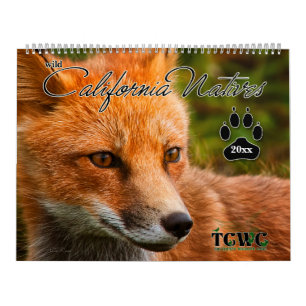 TCWC - Inheemse Californische natuur - Aangepast j Kalender