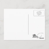 TCWC - Puma Mountain Lion Art Briefkaart (Achterkant)