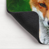 TCWC - Waterverf rode vos schilderen Muismat (Hoek)