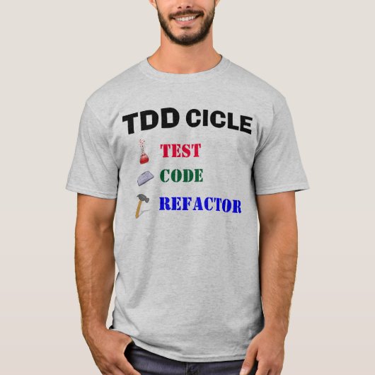 TDD Cicle T-shirt (Voorkant)