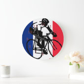 tdf vive le velo aangepast ontwerp grote klok (Huis)