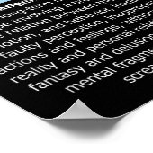 TDS Trump Derangement Syndrome Grappige Trump Poster (Hoek)