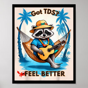 Tds Trump Derangement Syndroom Grappige Trump Supp Poster