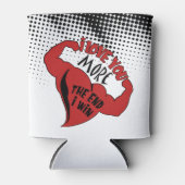 Te Amo Más El Final Yo Gano Blikjeskoeler (Voorkant)