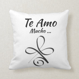 Te Amo Mucho (Pillow) Kussen