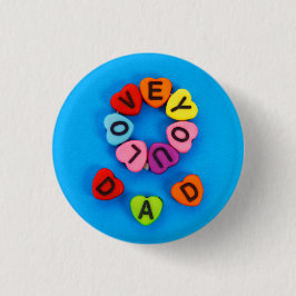 Te amo papá ronde button 3,2 cm