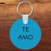 TE AMO - SLEUTELHANGER (Voorkant)