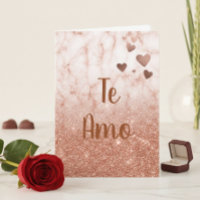 Te Amo Tarjeta Valentijnsdag