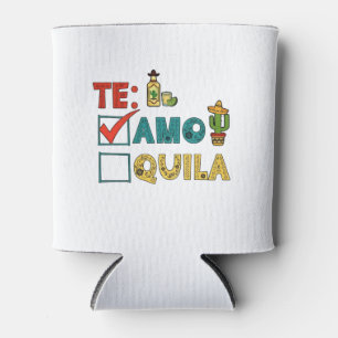Te Amo Tequila Cinco de Mayo Grappig Blikjeskoeler