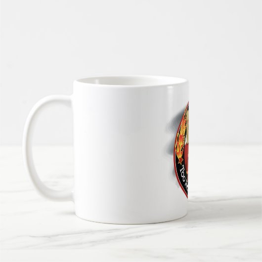 Te Ashamed aan Name BBQ Coffie Mok (Links)