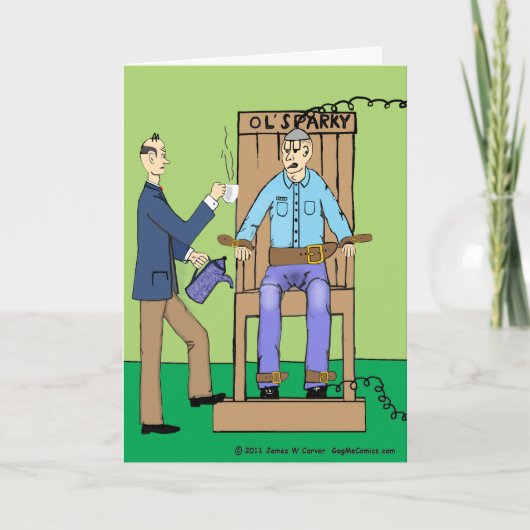 "Te bekabeld" Bedankkaart (Voorkant)