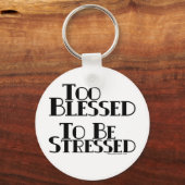 Te bekneld om te worden gedrukt sleutelhanger (Voorkant)