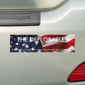 Te betreuren bumpersticker (Op auto)