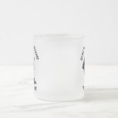 Te cool om te rotten Skeleton Design Matglas Koffiemok (Center)