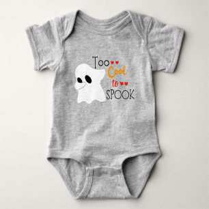 Te cool om te schrikken   Halloween Baby Bodysuit