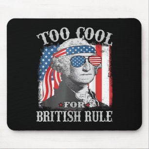 Te cool voor de Britse overheersing Washington Ame Muismat