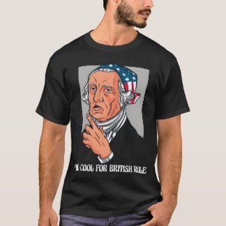 Te cool voor de Britse regel vintage T-shirt