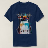 Te cool voor de zoo-pinguïn t-shirt (Design voorkant)