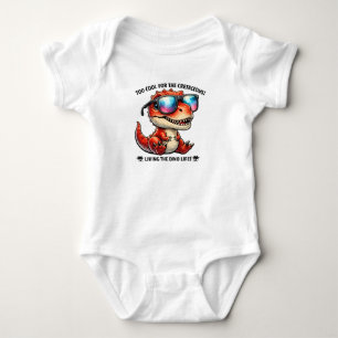 🦖😎 “Te Cool voor het Krijt” 👶✨ Romper
