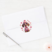 Te cool voor Ruff Times: stijlvolle teckel Sticker (Envelop)