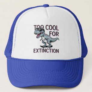 Te cool voor uitsterven T-Rex Skater - Funny Dino Trucker Pet