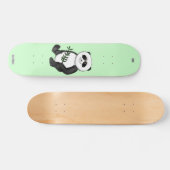 Te Cute Panda Beer Skateboard (Horizontaal)