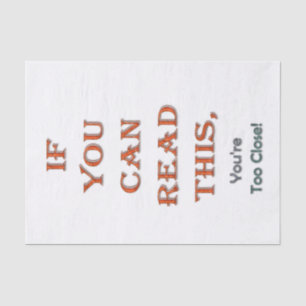 Te dicht tissuepapier