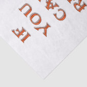 Te dicht tissuepapier (Detail)