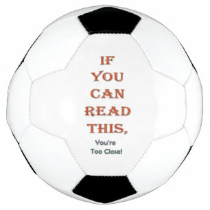 Te dicht voetbal