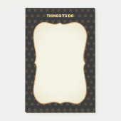 Te doen dingen en Star-patroon Post-it® Notes (Voorkant)